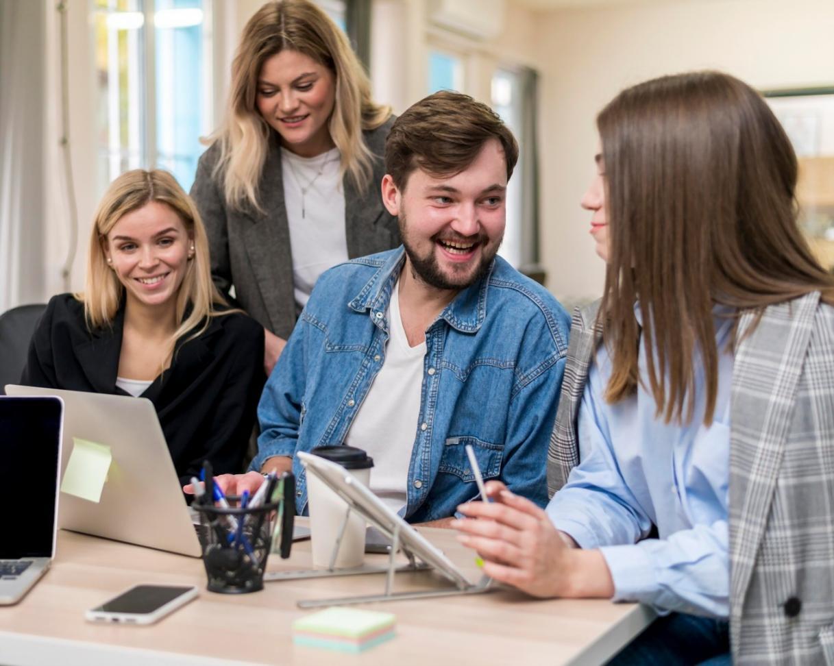 Team collaboration session